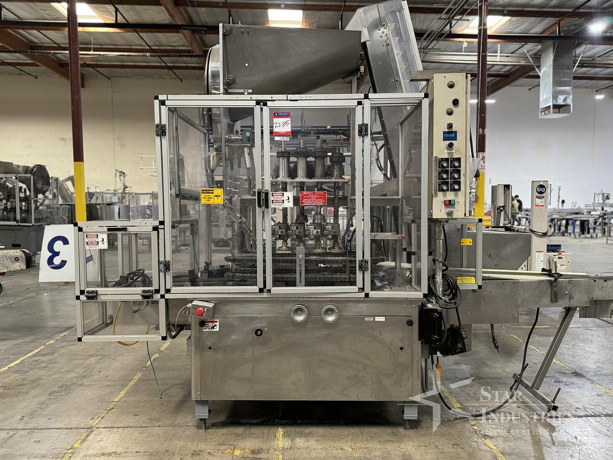 Used Resina 4 Spindle Capper