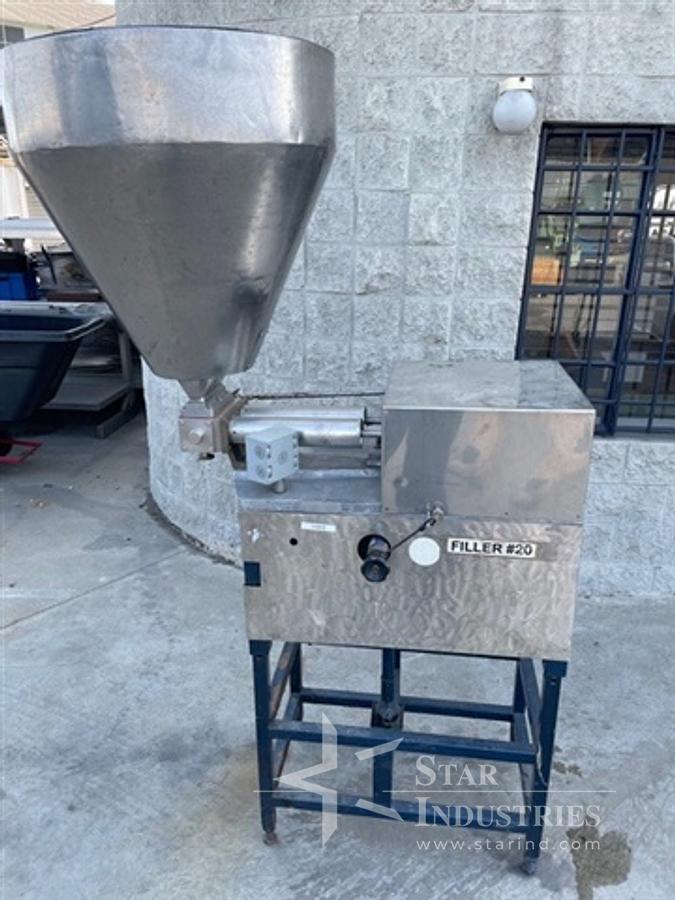 Used Simplex 2-head Piston Filler