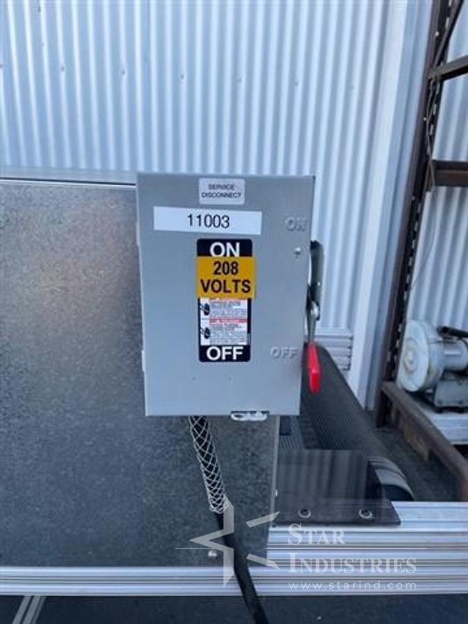 Used TOTE S/S TANK WITH MANUAL VALVE             #3264