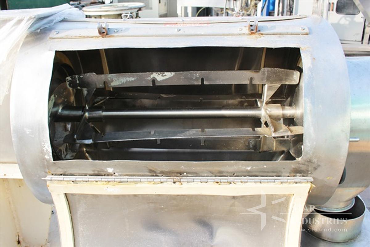 Used Kason 3 h.p. Sifter w/ Eriez 10x14 TOD-2 Magnet