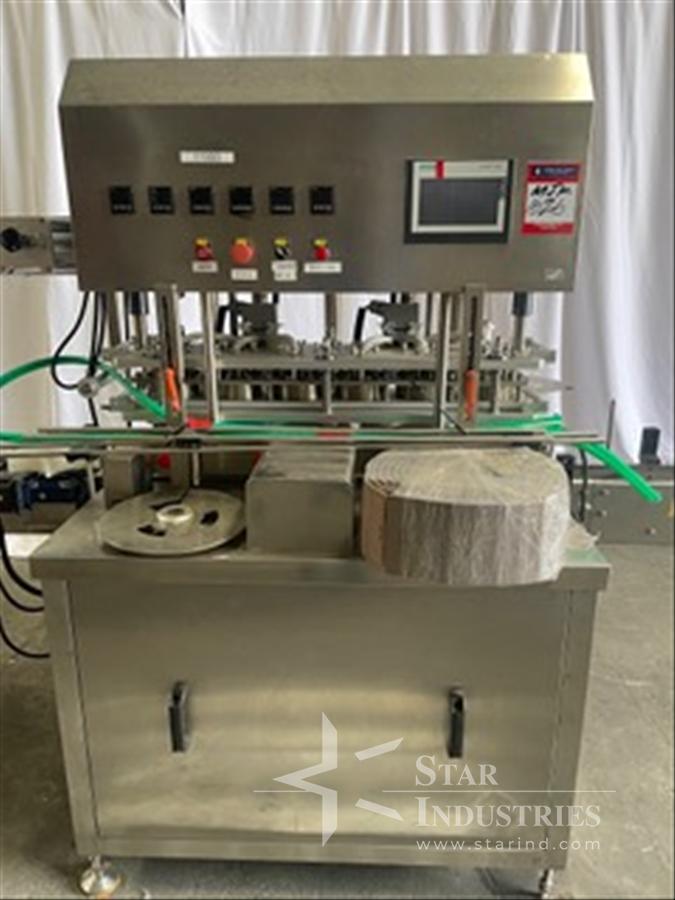 Used 6 Bottle Packing Machine