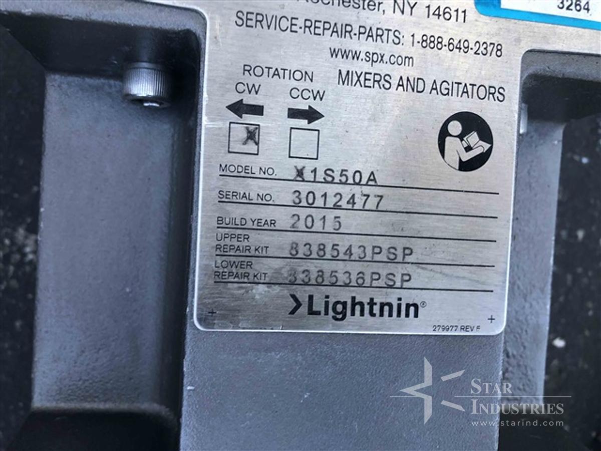 Used Pneumatic Lightnin Mixer