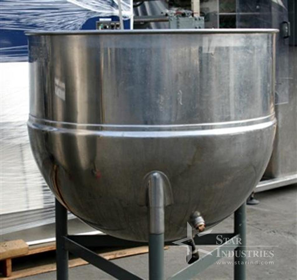 Used 100 gallon Groen jacketed 316 Kettle