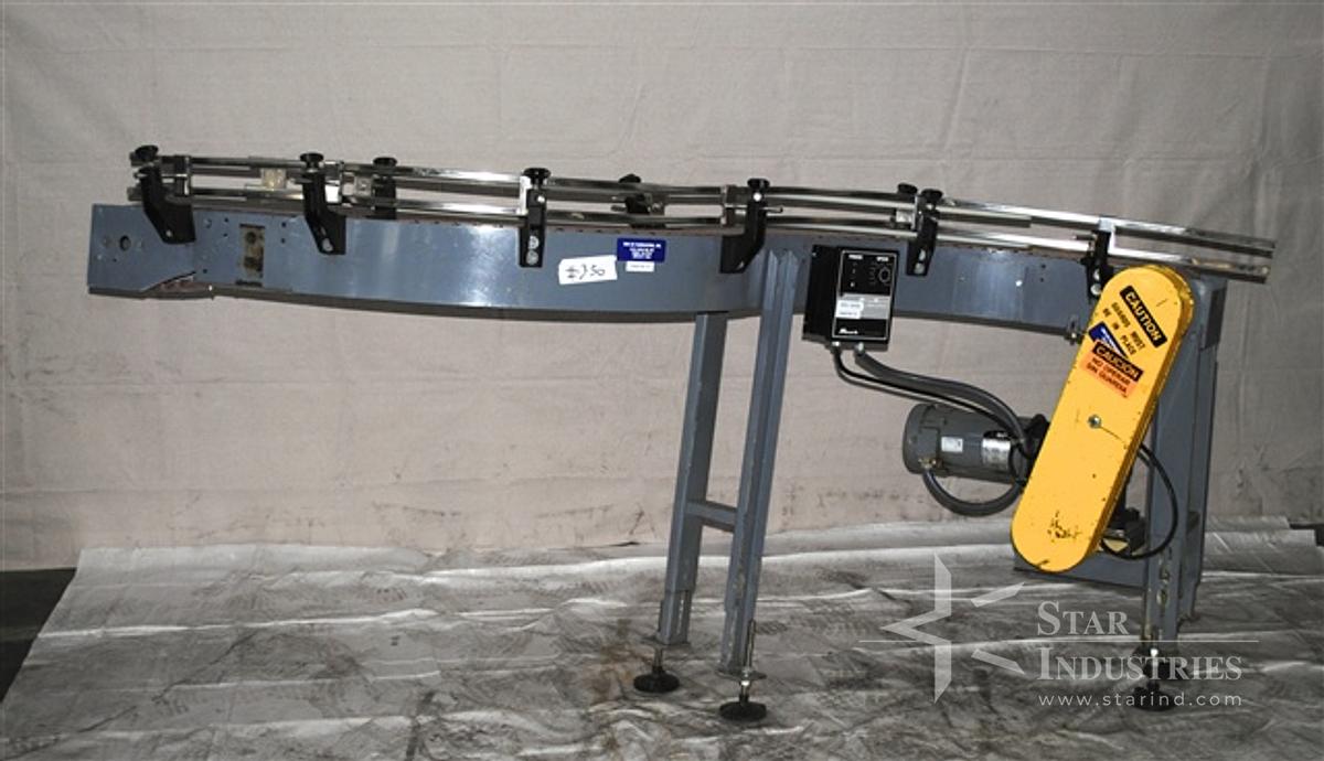 Used 8' X 5" S Shaped Conveyor