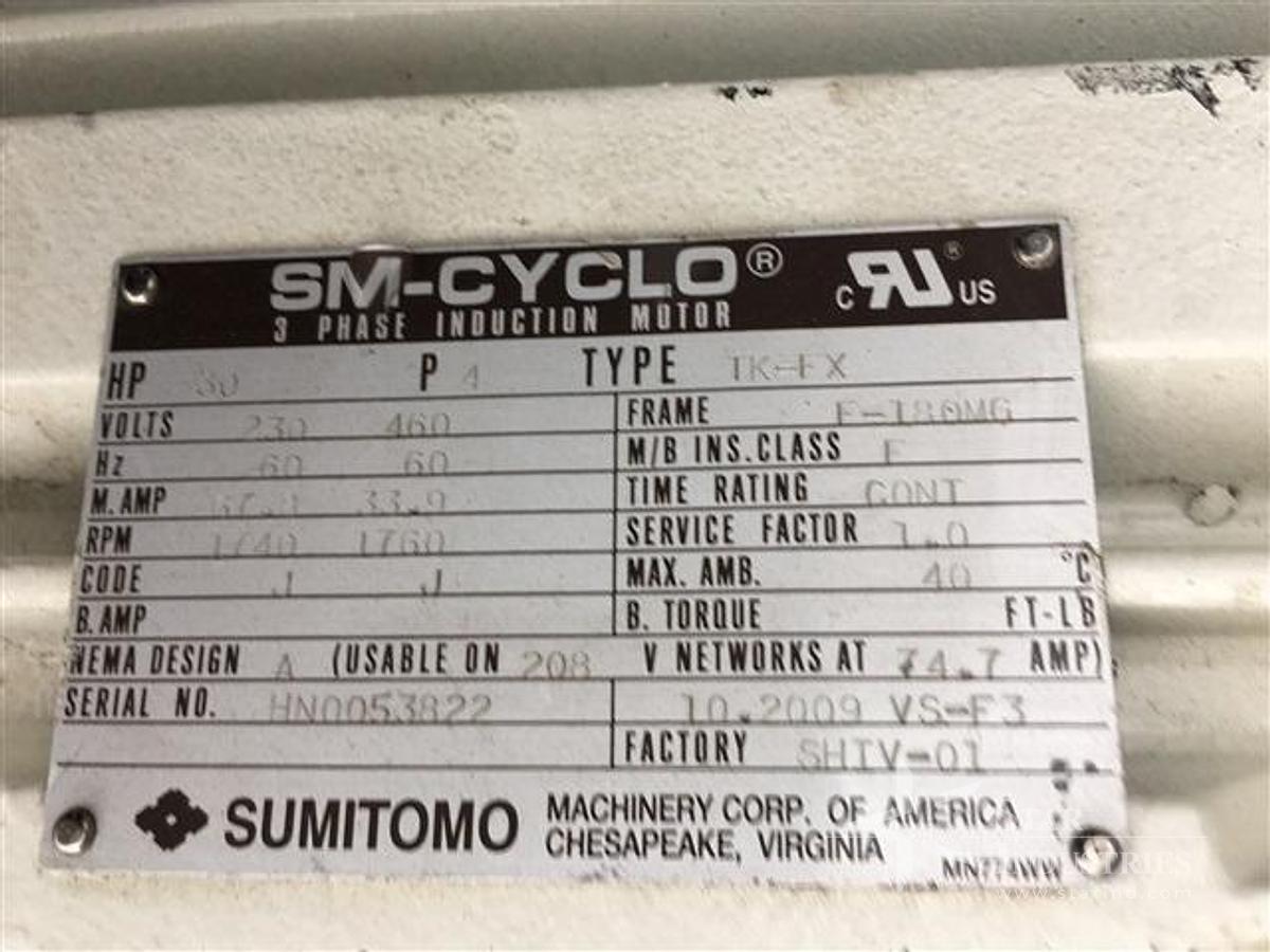 Used Quadro U20 8" underdriven Comil, 5 h.p., X-proof