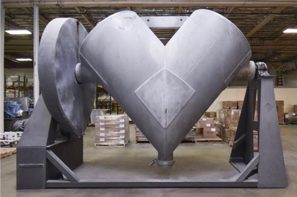 Used Patterson Kelley 150 cu.ft. V-Blender