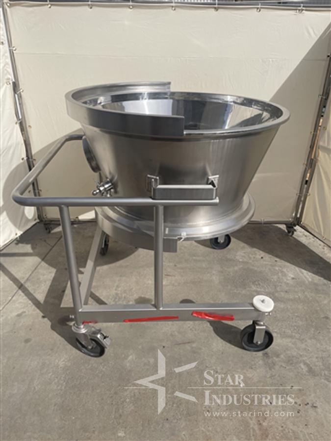 Used Glatt FDD 47" i.d. Portable Bowl