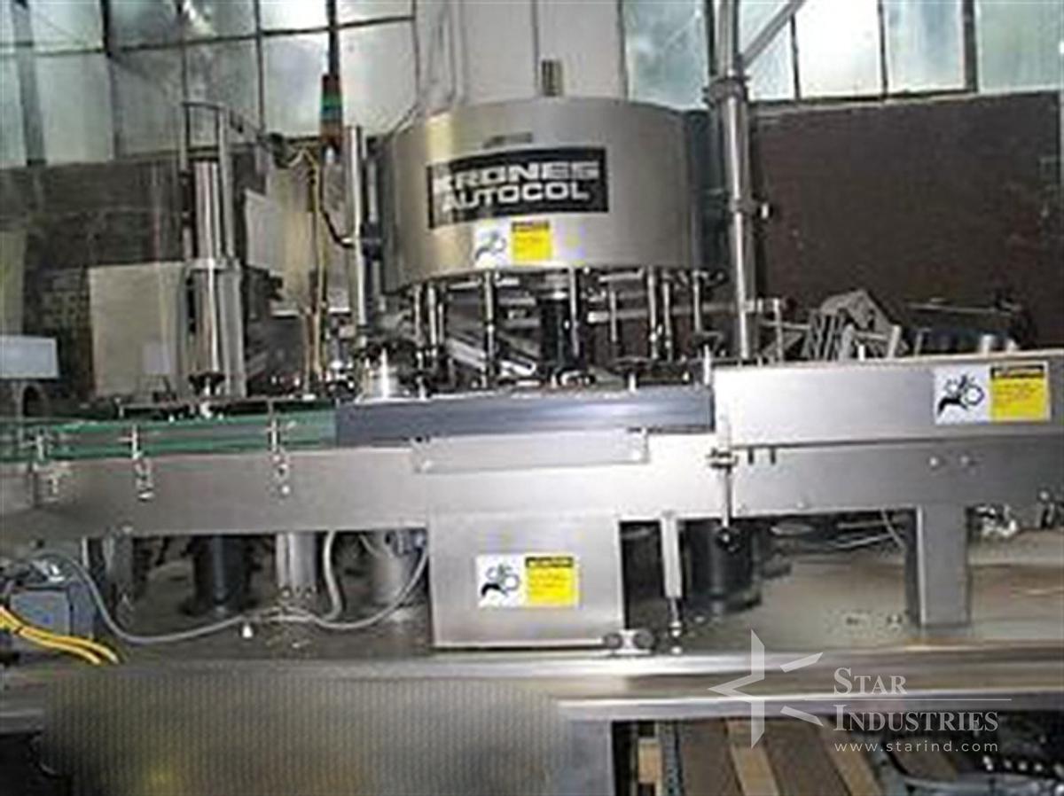 Used Krones High-speed Vial Labeler