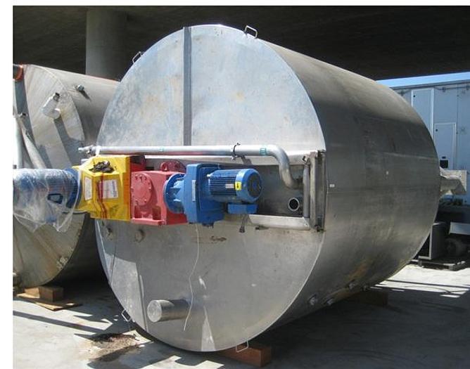 Used 3,000 gallon Walker Jacketed Mix Tank, 316ss