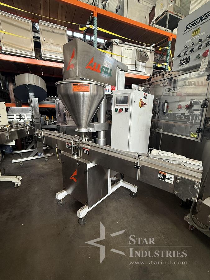 Used All Fill SHA-600 Single head Powder Filler