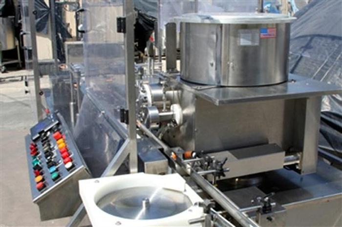 Used M & O P4000 Vial Filling Line