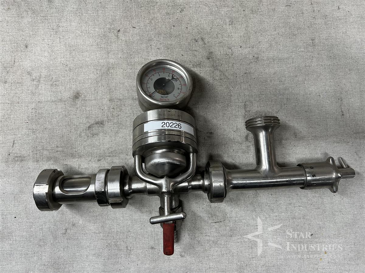 Used Stainless Steel Pressure Valve