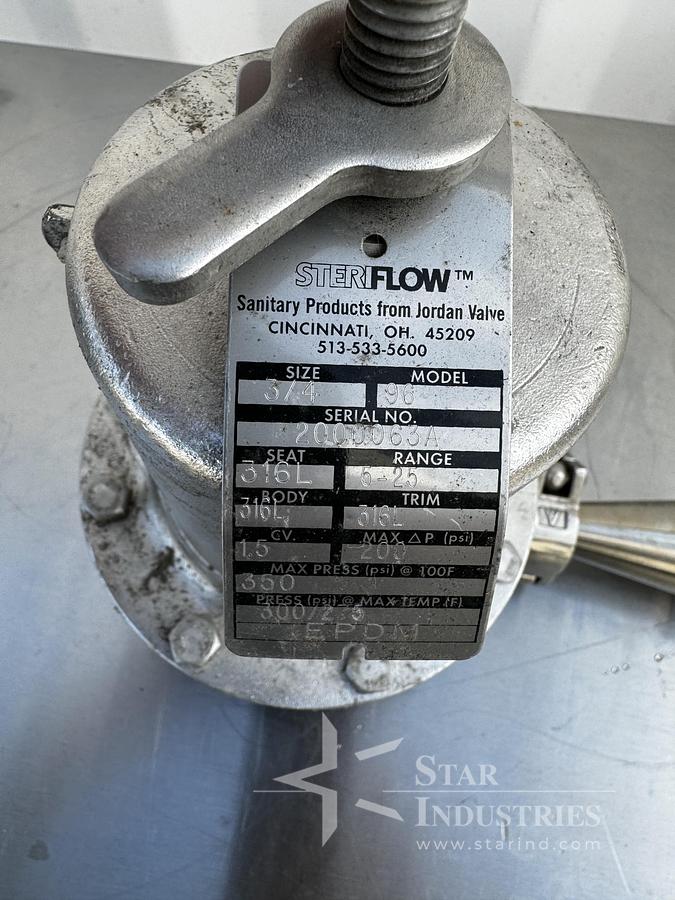 Used SteriFlow 96 Valve