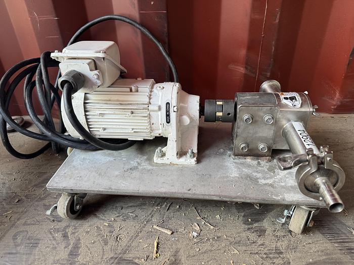 Used SM-Cyclo S.S. 1/2 h.p. Pump on wheels