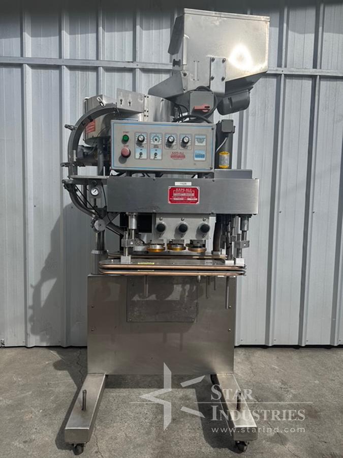 Used Kaps All A-2 Spindle Capper, Left to Right