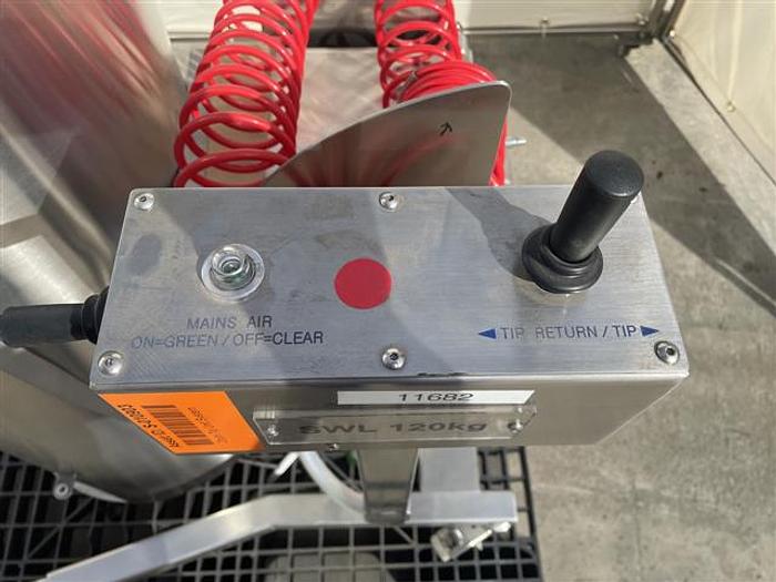 Used Drum Tipper, SWL 120 KG