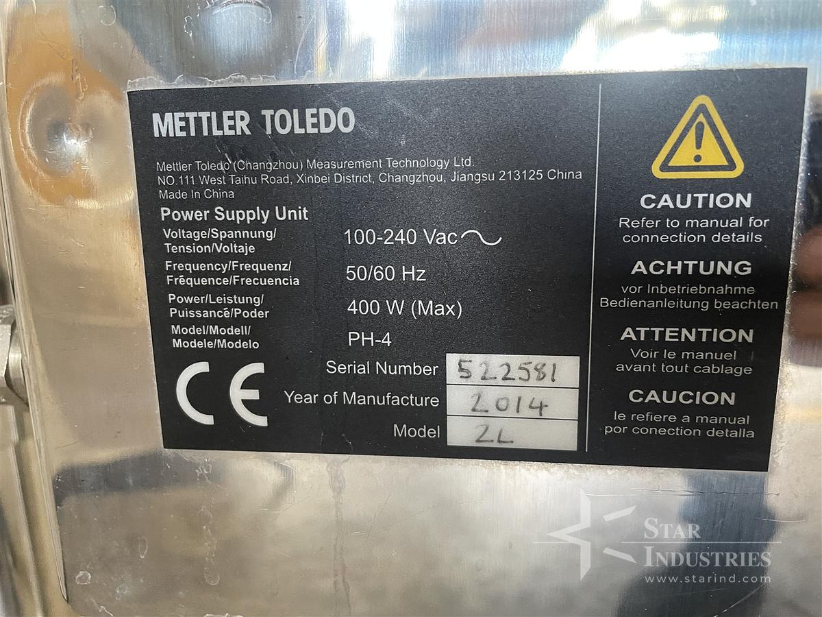 Used Mettler Toledo Safeline pour-thru Metal Detector
