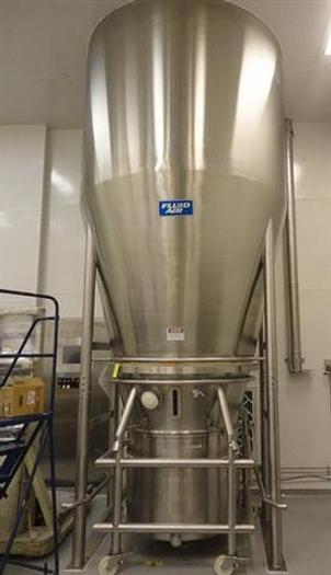 Used Fluid Air 0500 550 liter Fluid Bed Dryer