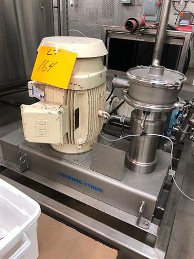 Used Quadro Y-tron Model HV3 60 HP Homogenizer