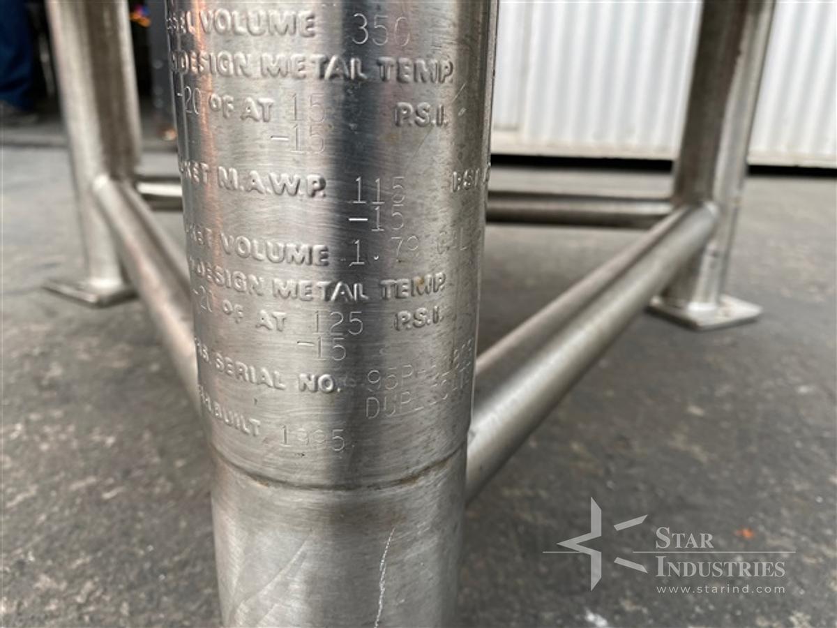 Used 350 Liter DCI Reactor