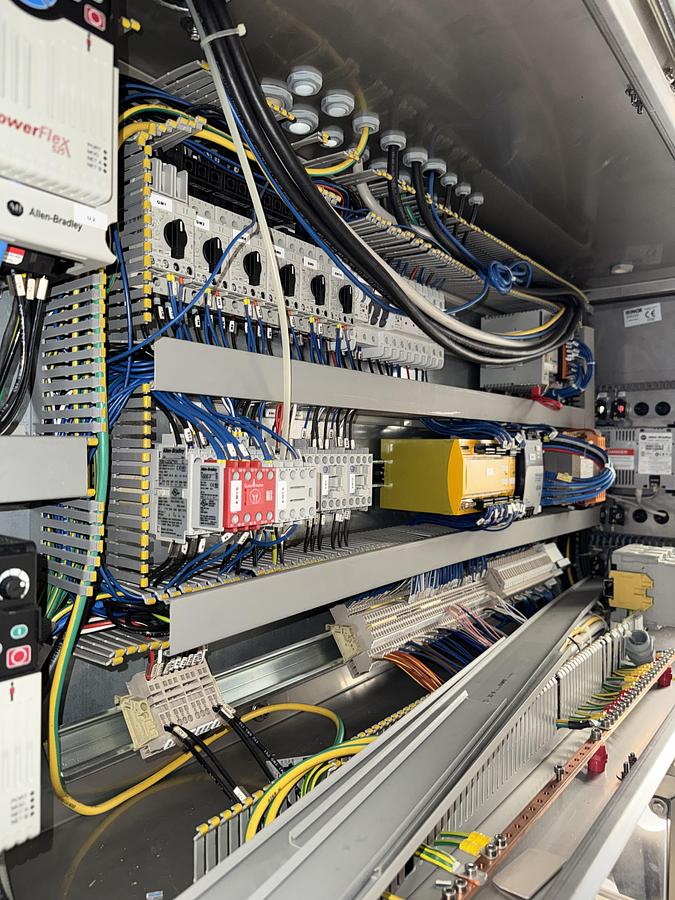 Used Arol Capper with Hopper and Elevator