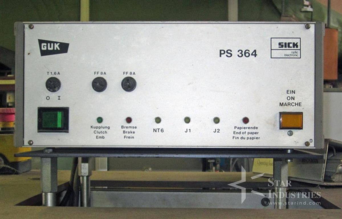 Used GUK Model RS 21/760 Inserter