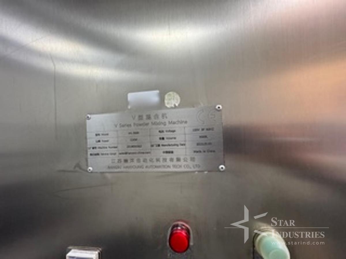 Used Mixer, V-Blender, 3,000 Liter, V-Series Powder Mixer