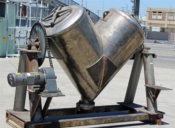 Used 20 c.f. Patterson-Kelley S.S. V-blender