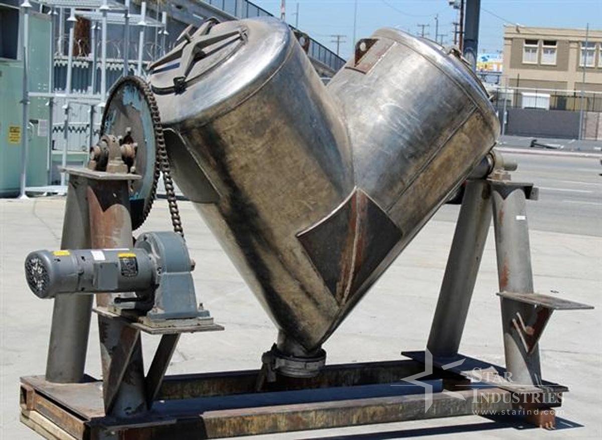Used 20 c.f. Patterson-Kelley S.S. V-blender