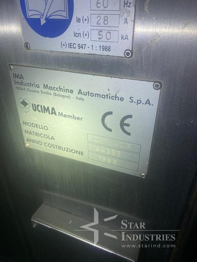Used IMA Zanasi 40F Encapsulator w/vac & Polisher