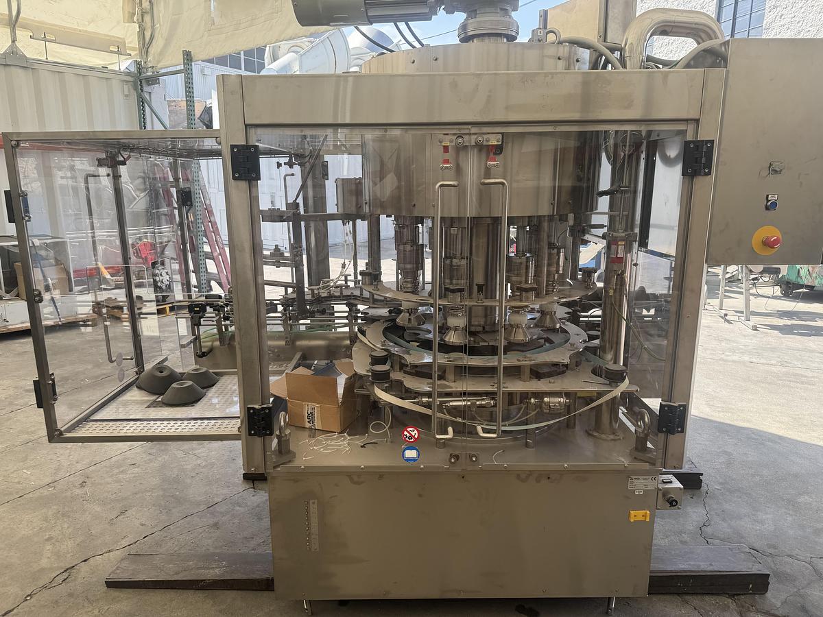 Used Arol Capper with Hopper and Elevator