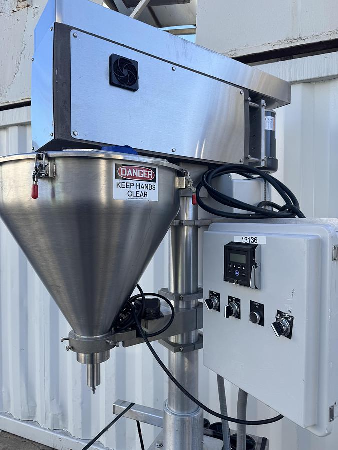 Used Semi-automatic Powder Auger Filler