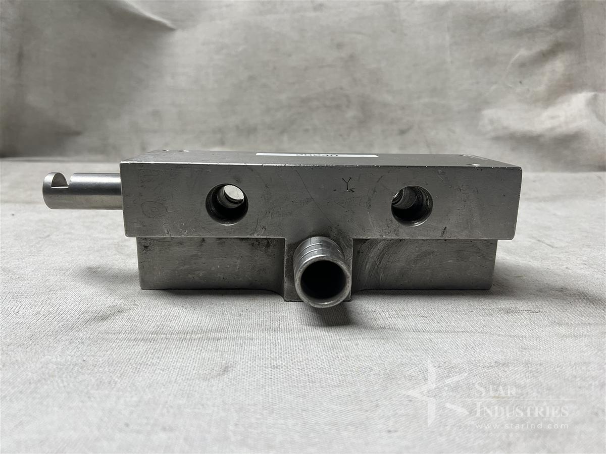 Used Stainless Steel Block with Spinning Piston for Liquid Filling