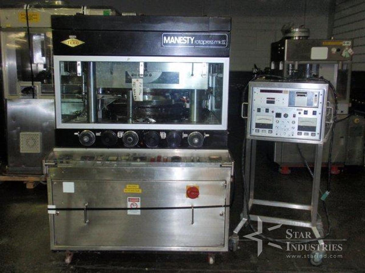 Used Manesty Rotapress MK IV 55 station Tablet Press