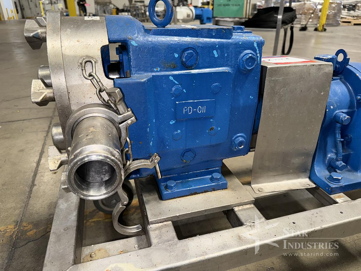 Used Liquid transfer Pump with 10HP Sterling Electric Motor