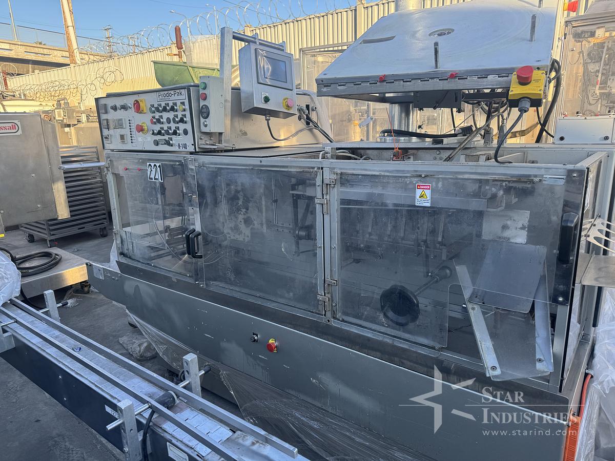 Used Prodo Pack Speedy Horizontal Pouching Machine