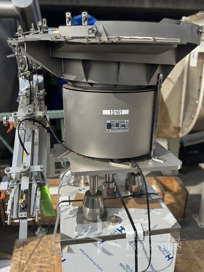 Used Sky Soft Gel Press Capper w/feeder Bowl