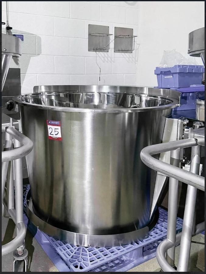 Used Vector Freund Flo Coater System FL-3N-120 Fluid Bed Dryer