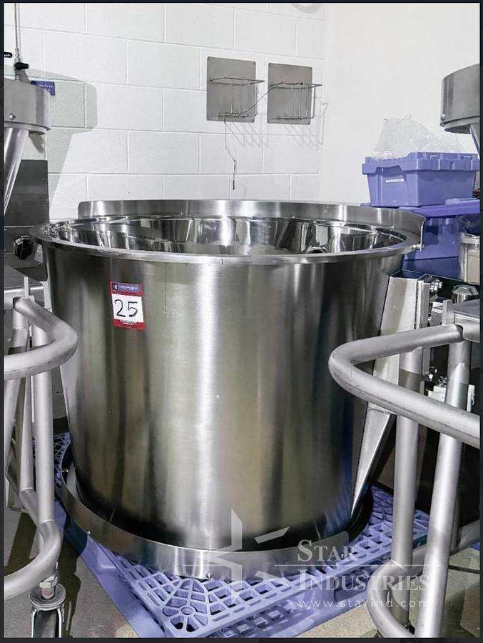 Used Vector Freund Flo Coater System FL-3N-120 Fluid Bed Dryer
