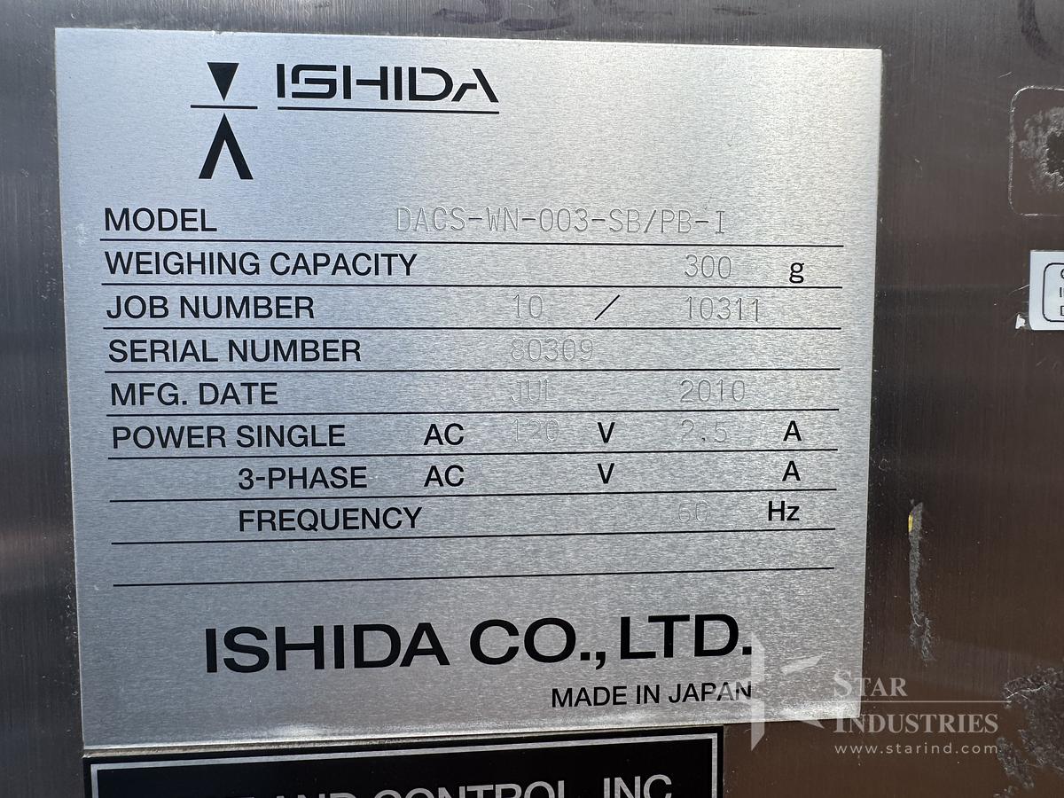 Used Ashida Check Weigher