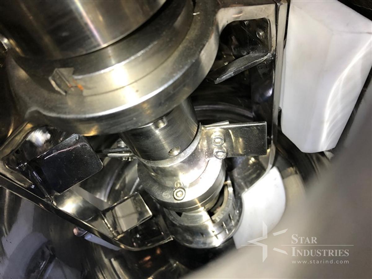 Used 10 Liter Stainless Steel Triple Motion Mixer