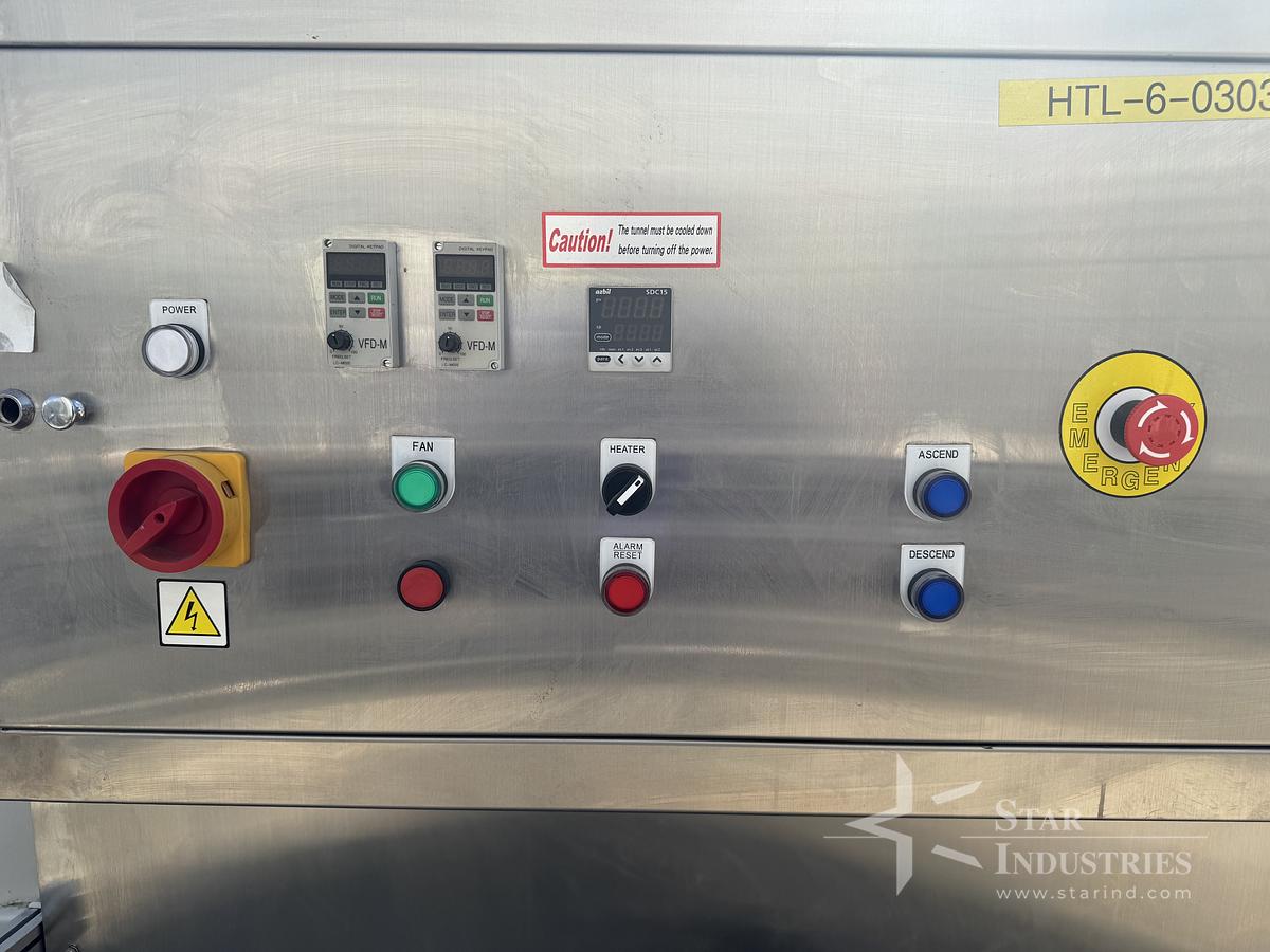 Used AFM- Shrink Sleeve Labeling System / Heat Shrink Tunnel