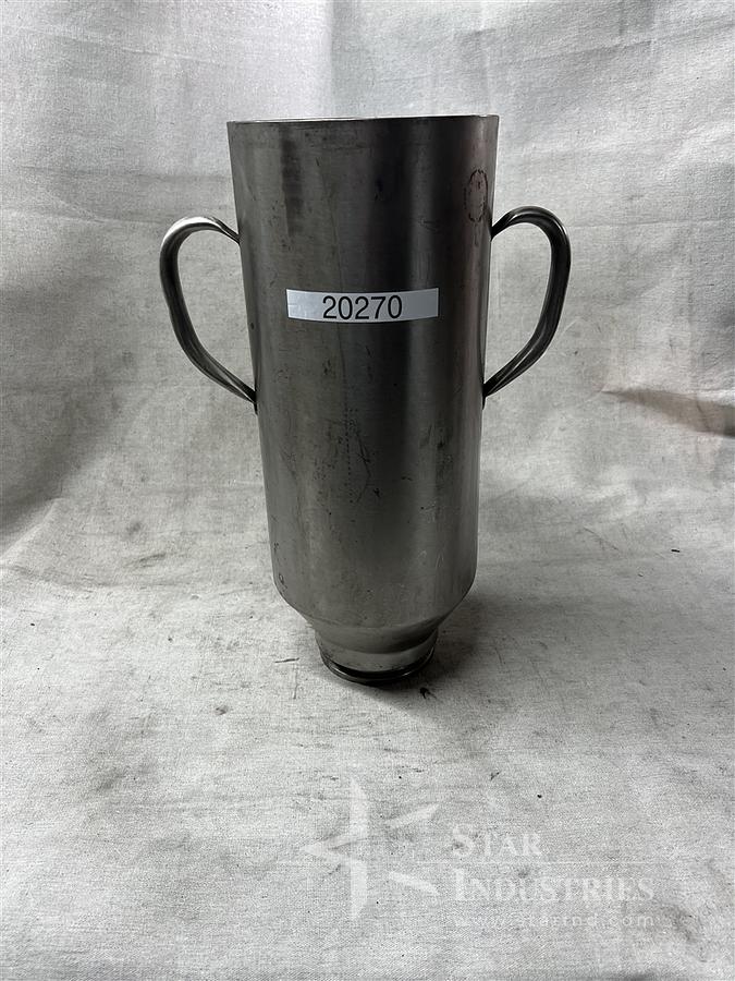 Used Stainless Steel Hopper with Handles