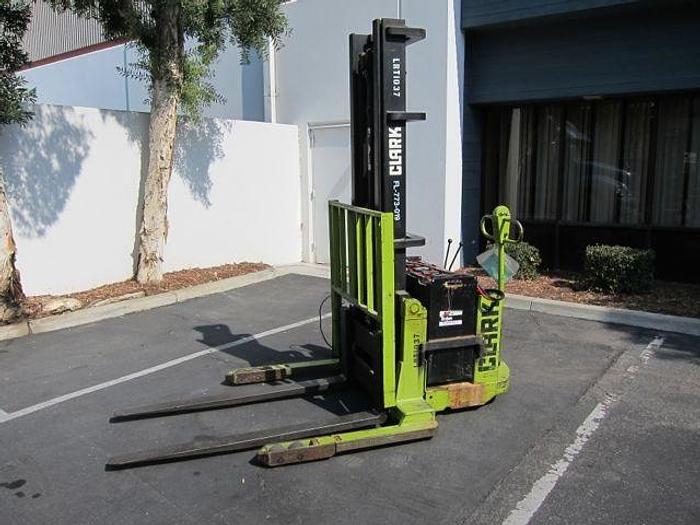 Used Clark Walk Behind Lift. Model: S30. 3000LB Cap