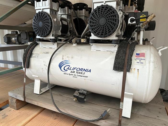 Used California 20 gallon Oil Free Compressor Model 20040C