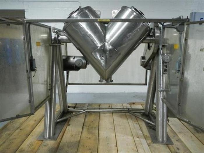 Used Patterson-Kelly 10 c.f. Liquids-Solids V-blender, x-proof