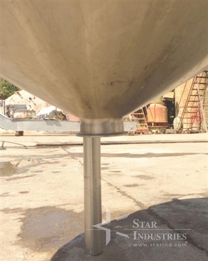 Used Walker 75 Gallon Stainless Steel Jacketed Tank