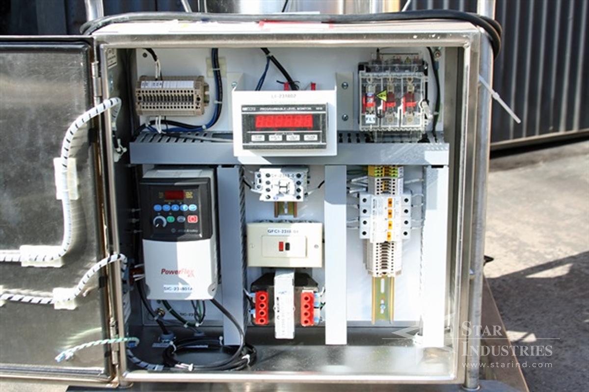 Used Precision Stainless 40 liter Receiver, 316L Stainless