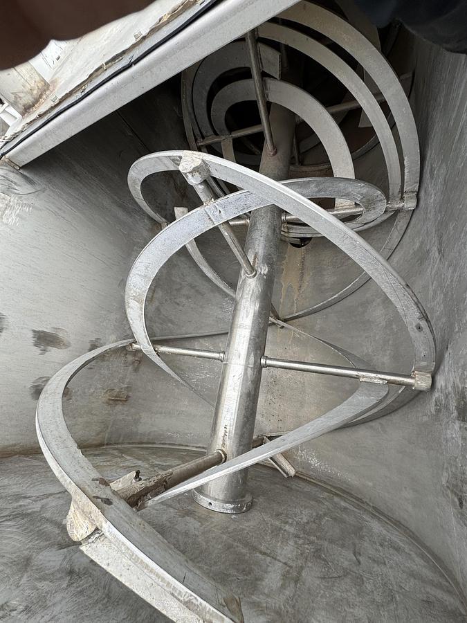Used Ribbon Blender, approx. 65 cu. ft. S.S. 