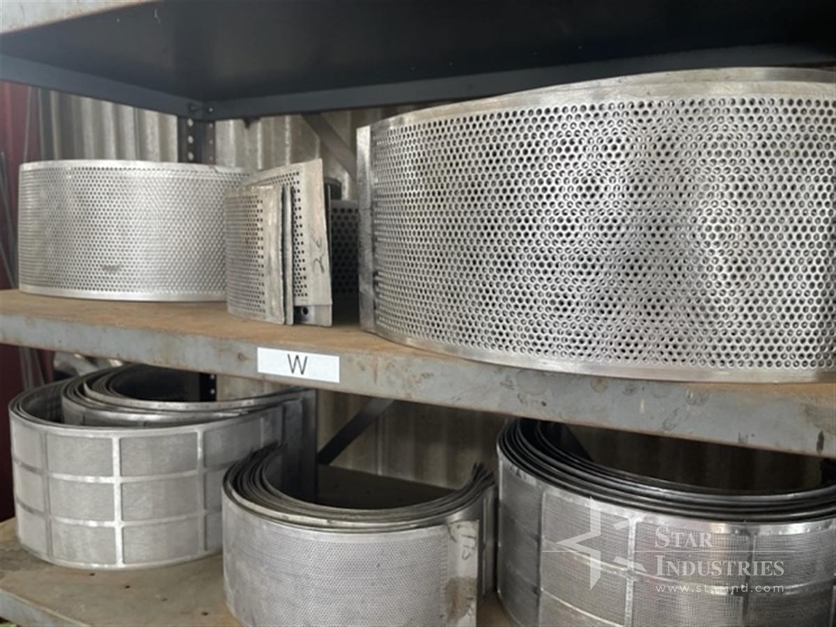 Used Fitzpatrick-Fitzmill Screens for M5 and D6, 4.5" and 6"